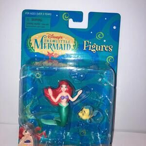 Vintage 90’S Disney The Little Mermaid Figures Princess Ariel Mattel NEW
